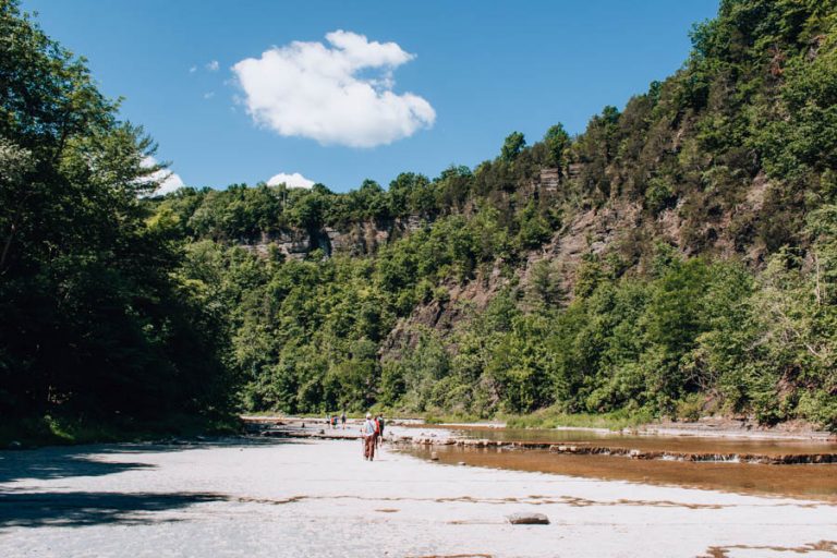 Awe Inspiring Taughannock Falls State Park Gorge Trail Scenic