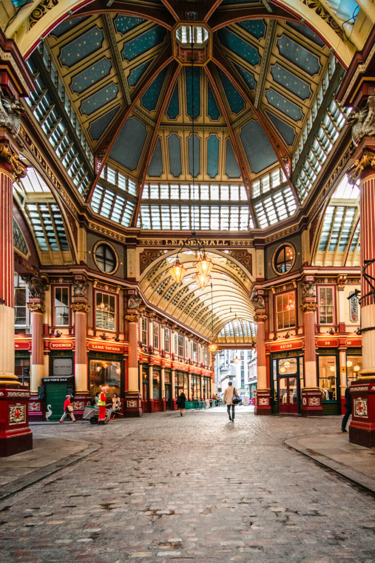 Leadenhall Market Harry Potter Film Location Entrance To Leaky