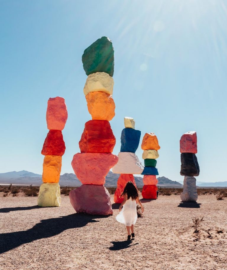 How to Visit Seven Magic Mountains: Colorful Rocks Near Vegas - Come