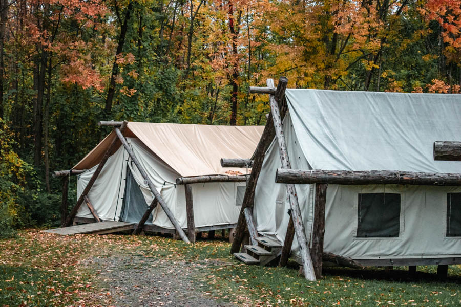 Camping in Ithaca  Campgrounds, Farms & Safari Tents