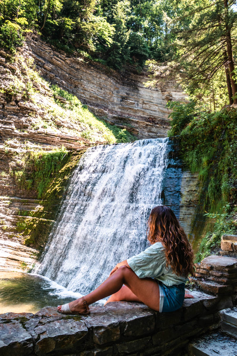 Stony Brook State Park in the Southern Finger Lake