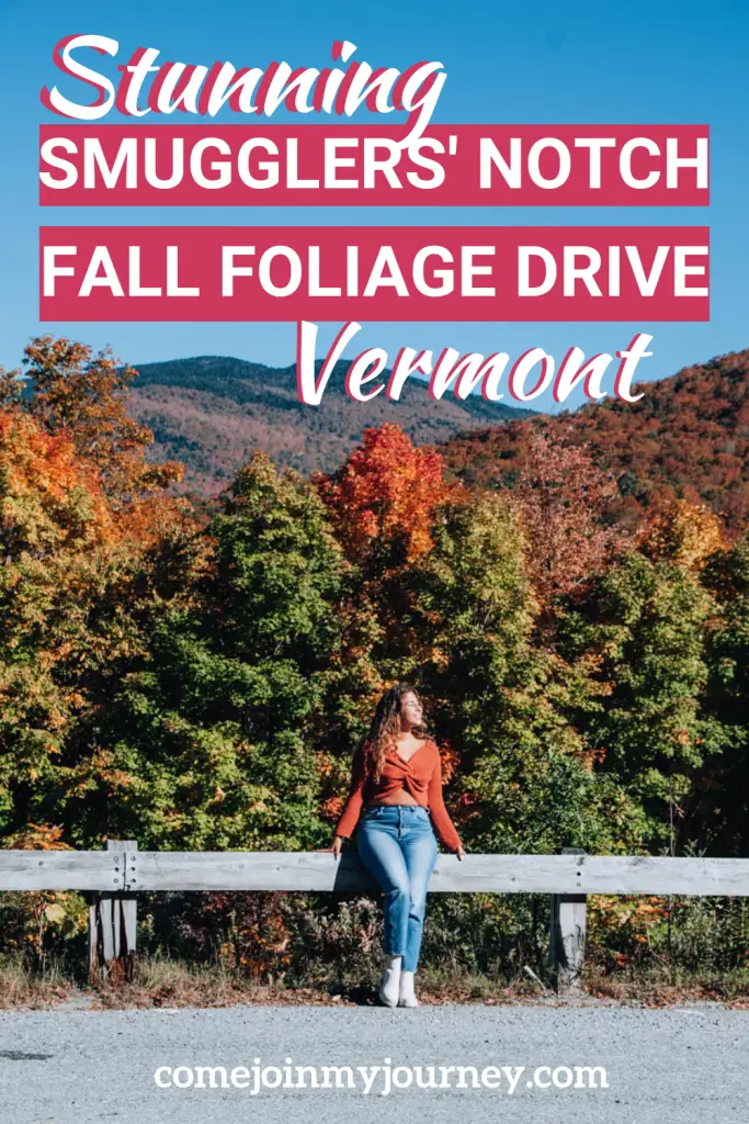 Seeing the Stunning Fall Foliage at Smugglers' Notch Fall Drive in