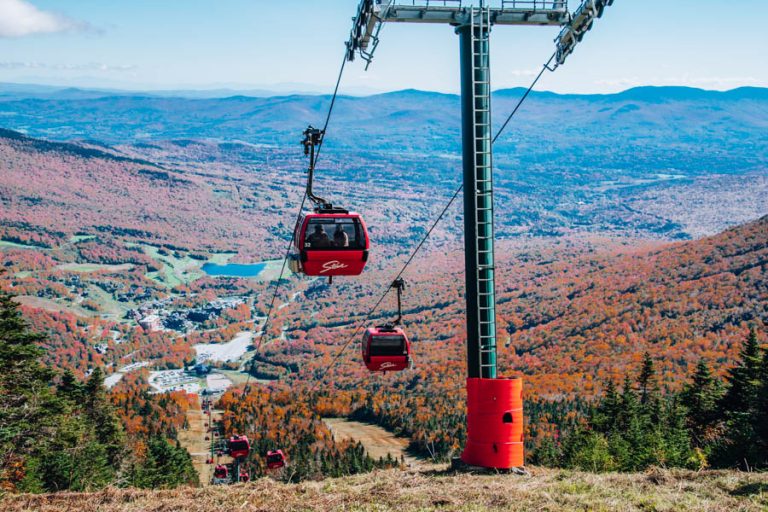 Riding the Gondola SkyRide for the Best View in Stowe, Vermont Come Join My Journey