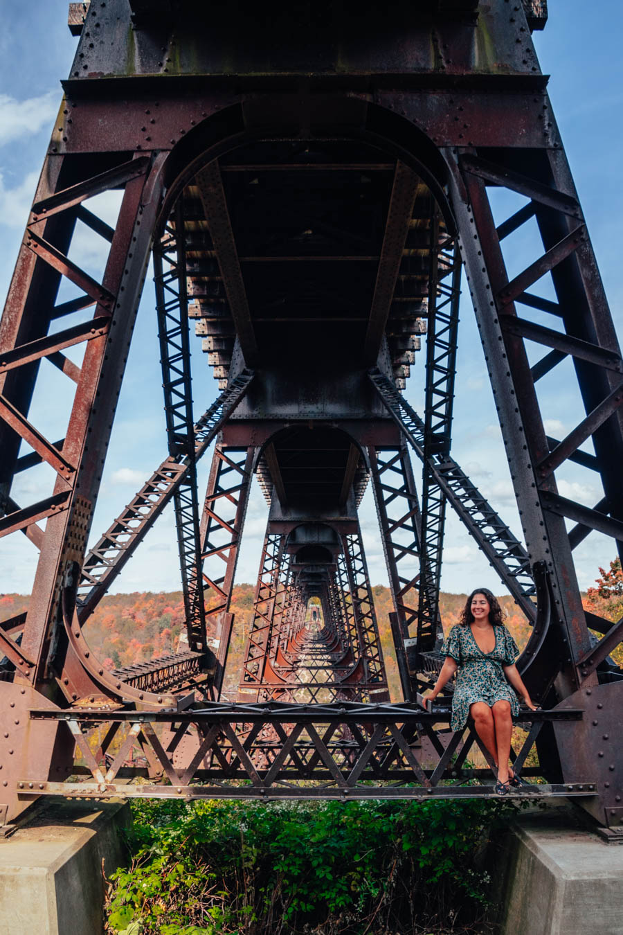 Kinzua Bridge Fall Foliage: Best Spot to See Foliage in Northern PA ...