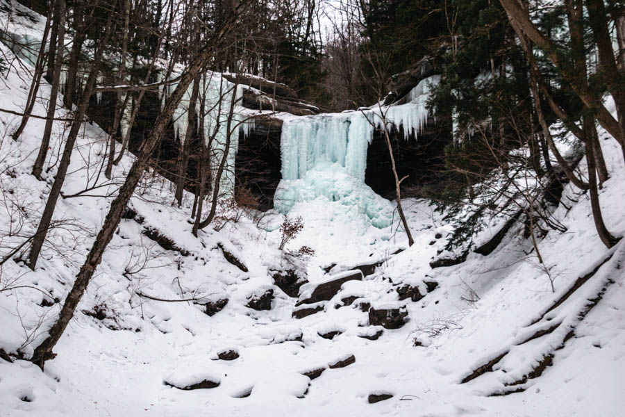 The best winter getaway in the Finger Lakes region of New York State including Cortland and Ithaca.